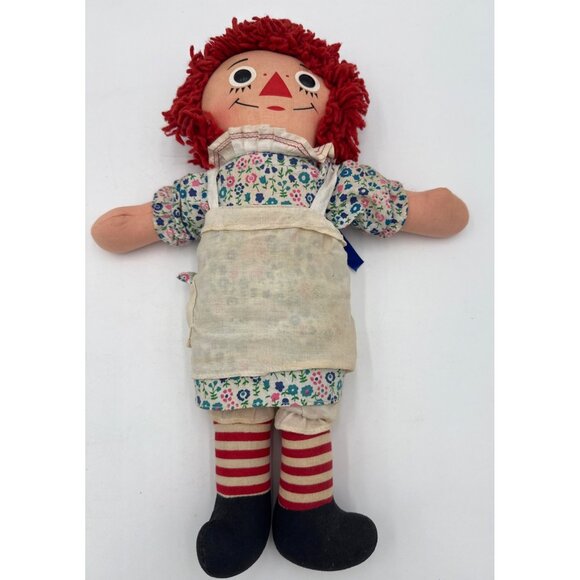 Rare Vintage 1960's Original Knickerbocker Raggedy Ann Doll 16" Tall - Picture 1 of 8